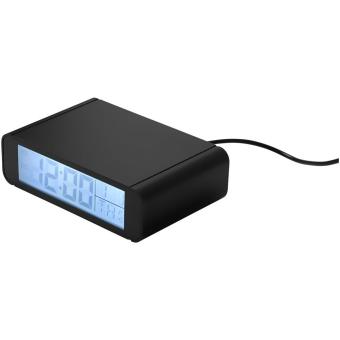 Seconds 5W wireless charging clock Black