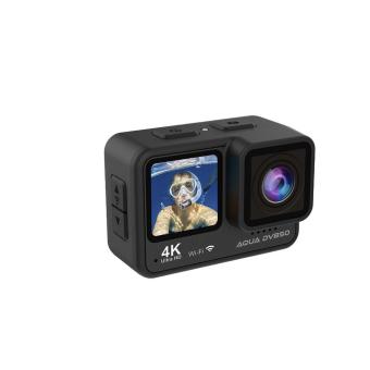 Prixton DV850 Aqua 4K Actionkamera mit zwei Bildschirmen Schwarz