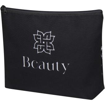 Arlo RPET Sublimation Reisetasche – medium Schwarz/weiss
