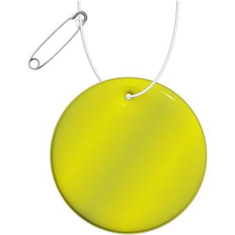 RFX™ H-16 round M reflective PVC hanger Neon yellow