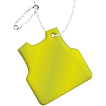 RFX™ H-16 vest reflective PVC hanger Neon yellow