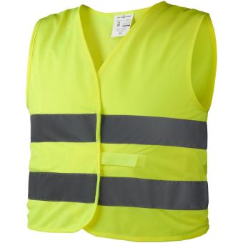 Reflective kids safety vest HW1 (XS) Neon yellow