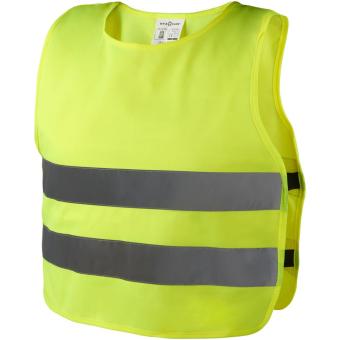 Reflective unisex safety vest, neon yellow Neon yellow | 3XS