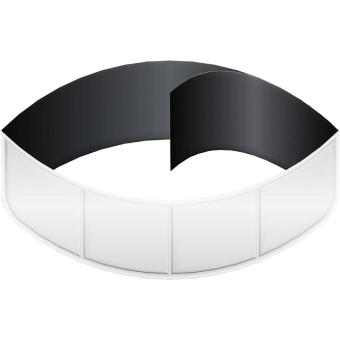 RFX™ 43.5 cm reflective PVC band White