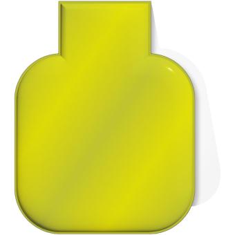 RFX™ M-10 square reflective TPU magnet Neon yellow