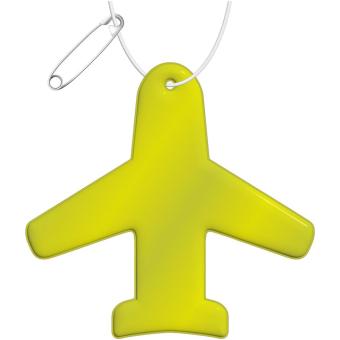 RFX™ H-09 plane reflective TPU hanger Neon yellow