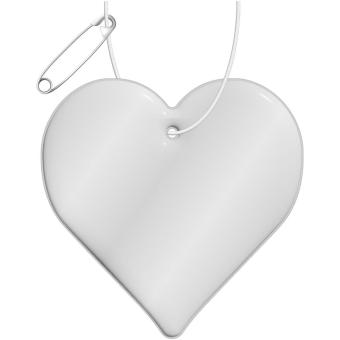 RFX™ H-09 heart reflective PVC hanger 