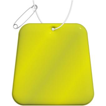 RFX™ H-09 trapezium reflective TPU hanger Neon yellow