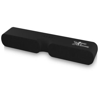 SCX.design S50 2x10W light-up anti-bacterial sound bar Black/white