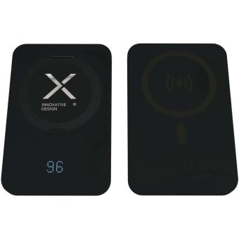 SCX.design P28 5000 mAh Powerbank mit Klappring Schwarz