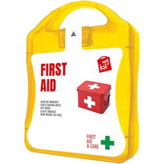mykit, first aid, kit Gelb