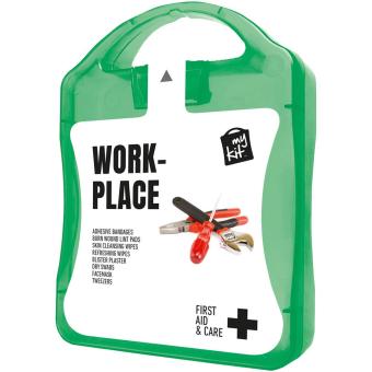 mykit, first aid, kit, office, work Grün