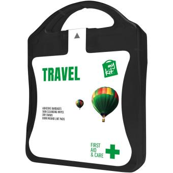 mykit, first aid, kit, travel, travelling Schwarz