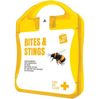 mykit, first aid, kit, bite, stings, insects Gelb