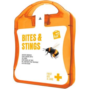 mykit, first aid, kit, bite, stings, insects Orange