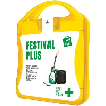 mykit, first aid, kit, festival, party Gelb