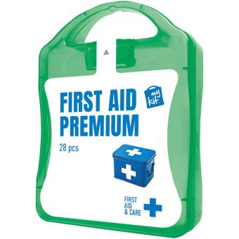 mykit, first aid, kit Grün