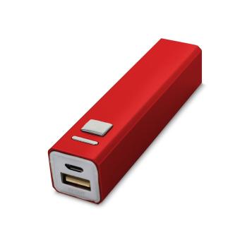 Powerbank Akku Tower EXPRESS Rot | 2600 mAh