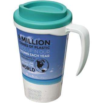 Brite-Americano® grande 350 ml insulated mug Icewhite/indyblue