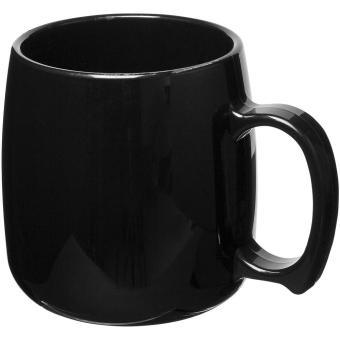 Classic 300 ml plastic mug Black
