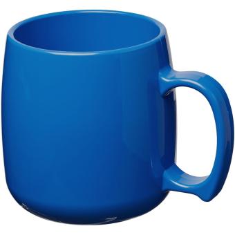 Classic 300 ml plastic mug Aztec blue