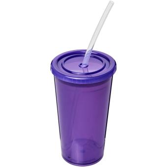 Stadion 350 ml doppelwandiger Becher Lila