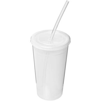 Stadium 350 ml double-walled cup Transparent