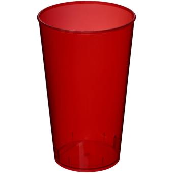 Arena 375 ml plastic tumbler Transparent red