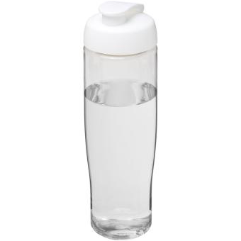 H2O Active® Tempo 700 ml flip lid sport bottle Transparent white