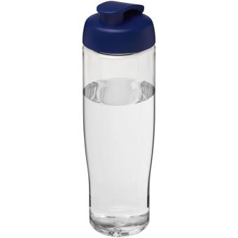 H2O Active® Tempo 700 ml Sportflasche mit Klappdeckel Transparent blau