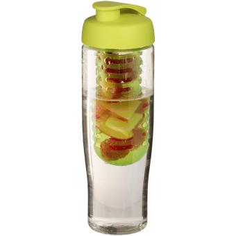 H2O Active® Tempo 700 ml flip lid sport bottle & infuser Lime