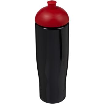 H2O Active® Tempo 700 ml Sportflasche mit Stülpdeckel Schwarz/rot