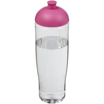 H2O Active® Tempo 700 ml Sportflasche mit Stülpdeckel, rosa Rosa,transparent