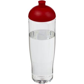 H2O Active® Tempo 700 ml dome lid sport bottle Transparent red