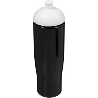 H2O Active® Tempo 700 ml Sportflasche mit Stülpdeckel Schwarz/weiss
