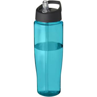H2O Active® Tempo 700 ml Sportflasche mit Ausgussdeckel Blau/schwarz