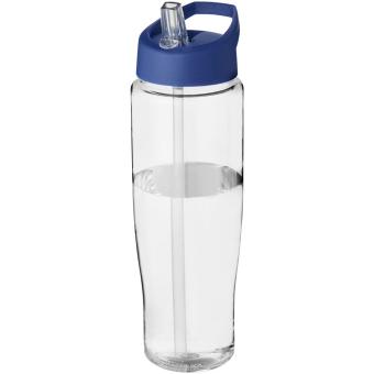 H2O Active® Tempo 700 ml spout lid sport bottle Transparent blue