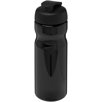 H2O Active® Base 650 ml Sportflasche mit Klappdeckel Schwarz