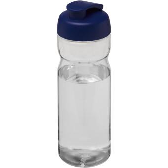 H2O Active® Base 650 ml Sportflasche mit Klappdeckel Transparent blau