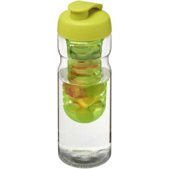 H2O Active® Base 650 ml flip lid sport bottle & infuser 