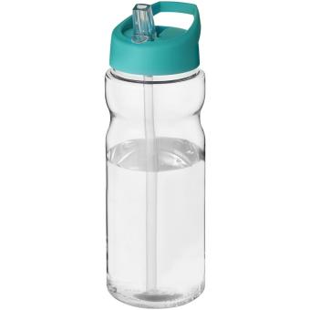 H2O Active® Base 650 ml Sportflasche mit Ausgussdeckel Transparent türkis