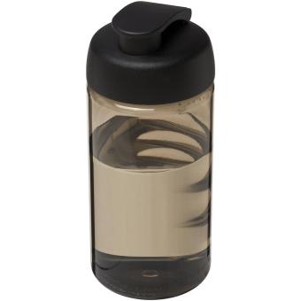 H2O Active® Bop 500 ml Sportflasche mit Klappdeckel, kohle Kohle,schwarz