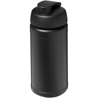 Baseline® Plus 500 ml Sportflasche mit Klappdeckel Schwarz