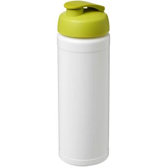 Baseline® Plus 750 ml Flasche mit Klappdeckel, weiß Weiß, lindgrün