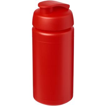 Baseline® Plus grip 500 ml Sportflasche mit Klappdeckel Rot