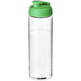 H2O Active® Vibe 850 ml flip lid sport bottle Transparent green