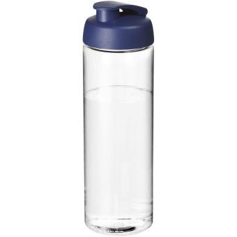 H2O Active® Vibe 850 ml Sportflasche mit Klappdeckel Transparent blau