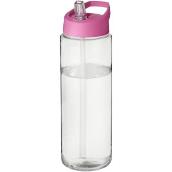 H2O Active® Vibe 850 ml Sportflasche mit Ausgussdeckel, rosa Rosa,transparent