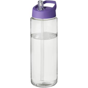 H2O Active® Vibe 850 ml Sportflasche mit Ausgussdeckel Transparent lila