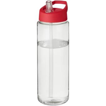 H2O Active® Vibe 850 ml Sportflasche mit Ausgussdeckel Transparent rot